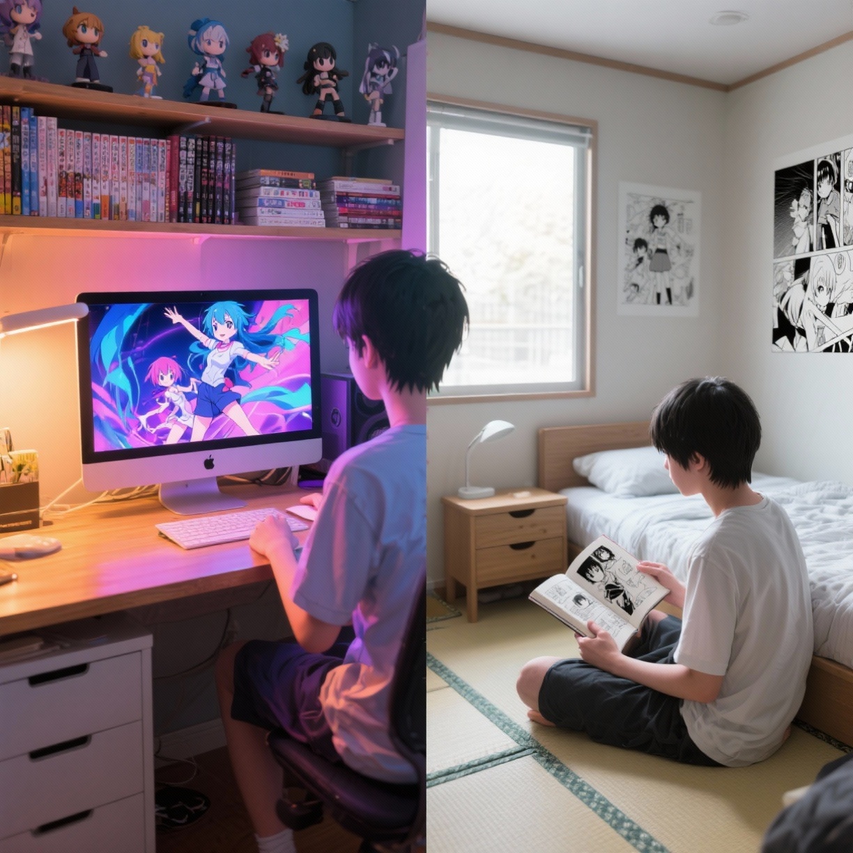 Universos Paralelos: Explorando As Diferenças Entre Anime e Mangá