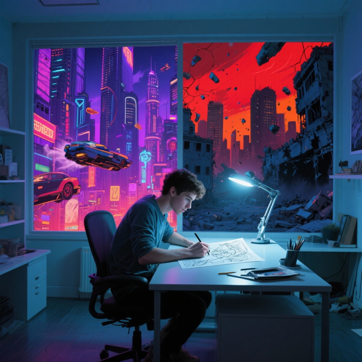 Universos Quebrados: Explorando as Realidades Paralelas dos Quadrinhos