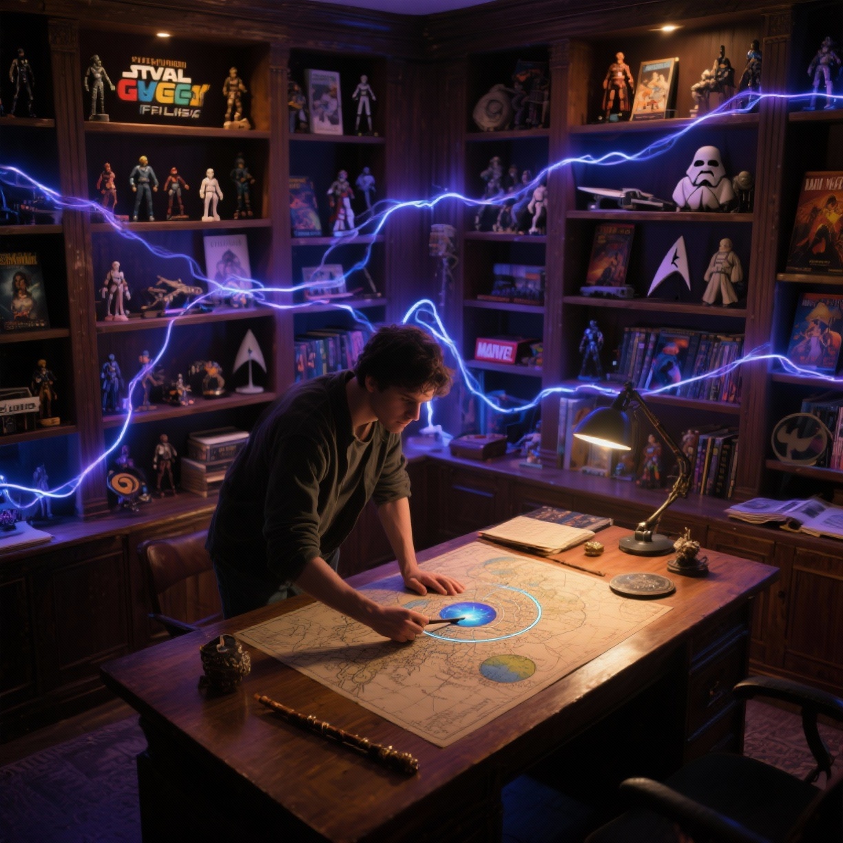 Universos Ocultos: Explorando Conexões Entre Filmes e Séries Geek