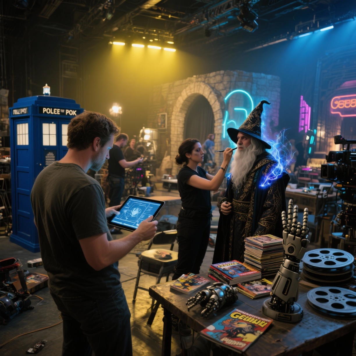 Bastidores Revelados: Desvendando Universos Ocultos dos Filmes Geek